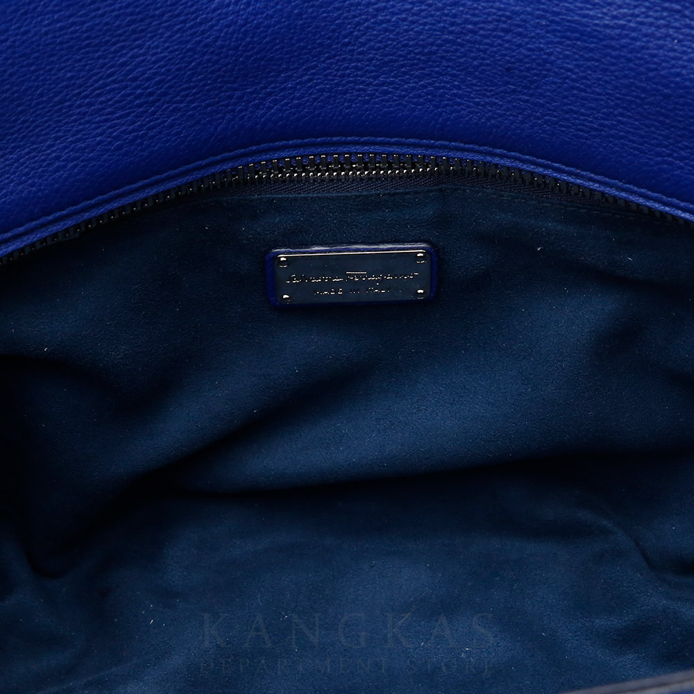 FERRAGAMO(USED)페레가모 간치니 지퍼 토트백